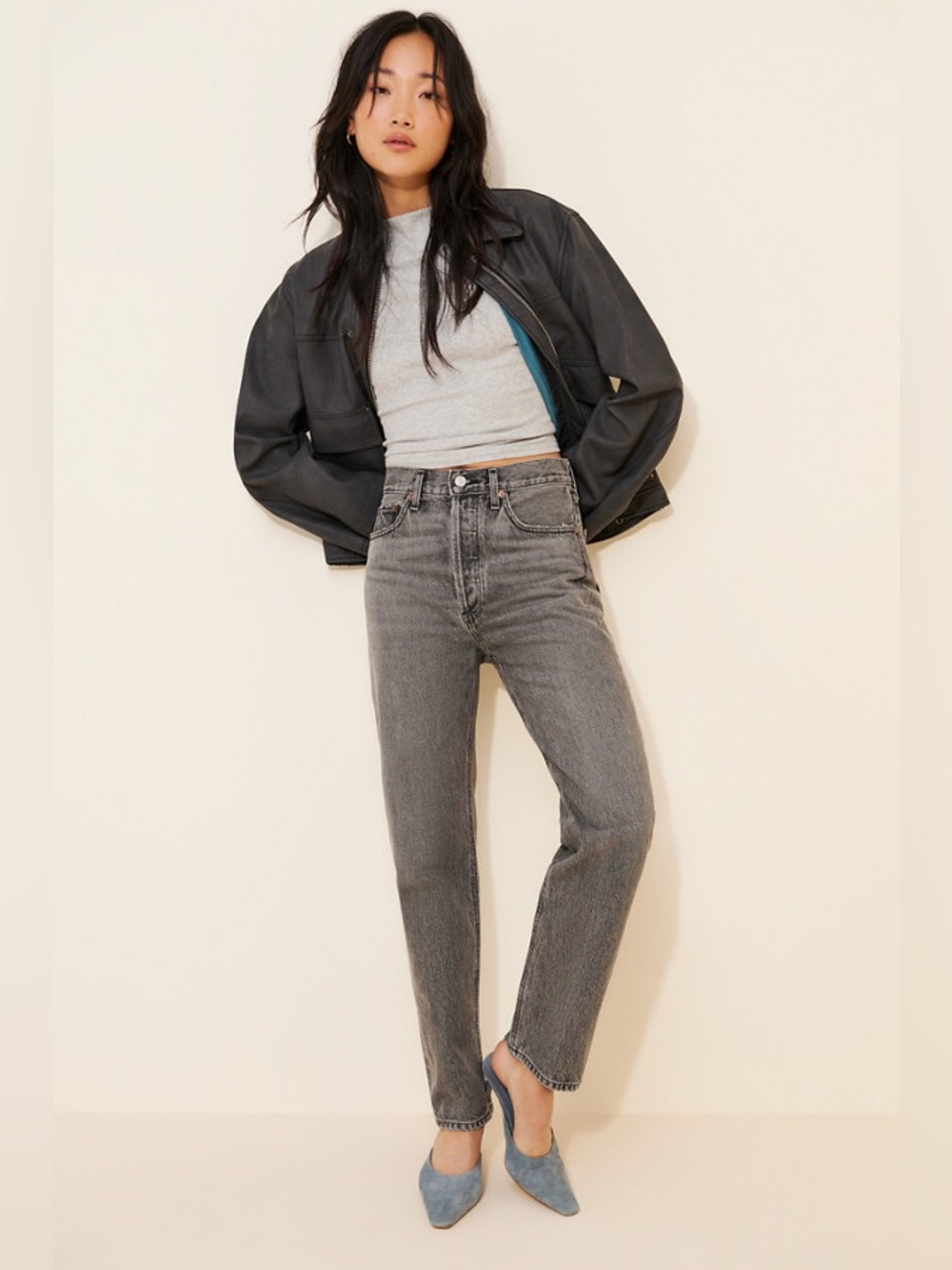 Agolde 90's Pinch Crop Jeans